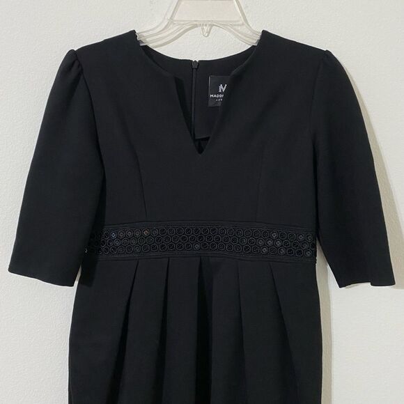 Madderson London Maternity Coco Black Size Small V Neck - Picture 3 of 9
